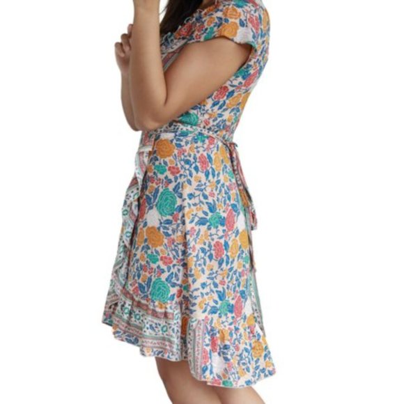 Aura The Label Boho Wrap Dres - Picture 3 of 9